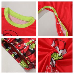 Lucky Sprout Custom Festival Design Printing Loungewear <strong>Family</strong> Christmas Pajamas <strong>Set</strong> Matching <strong>Clothes</strong> for <strong>Family</strong> - Product Image 6