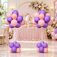 Support de bouquets de ballons pour sol, arbre à ballons pour fête, décoration d'anniversaire, mariage, baby shower, toile de fond de cérémonie, présentoir d'entrée