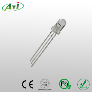Sản lượng cao tri-màu đỏ-xanh-màu xanh lá cây DC 3V <span class=keywords><strong>3</strong></span> mét <span class=keywords><strong>Led</strong></span> diode với xây dựng trong điện trở - Product Image 4