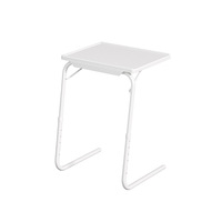 Muebles para el hogar, soporte de TV y juego de mesa de centro, mesa de centro de plástico plegable ajustable en altura para sala de estar, oficina y restaurante