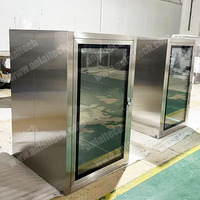 Portes à système d'interverrouillage pour salle blanche industrielle