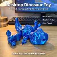 Jouet de dinosaure articulé pour bébé, imprimé en 3D, figurine de dinosaure à articulations mobiles, pose mignonne, mini dinosaure pour collection et décoration de bureau