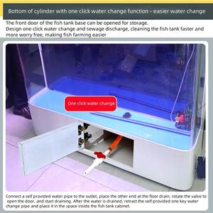 水槽水槽水槽水槽,大型大型巨大クリア長方形ガラス - Product Image 4