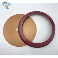 Sartén para tarta estriada de acero al carbono antiadherente, plato para tarta de manzana, bandeja para hornear, bandeja para hornear desmontable redonda de encaje