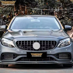 Per Benz classe <span class=keywords><strong>C</strong></span> W205 aggiornamento versione originale C63 A-MG Bodykit 2015 2016 2017 2018 2019 2020 <span class=keywords><strong>2021</strong></span> - Product Image 3