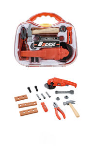 Maison de jeux pour enfants ensemble d'outils électriques <span class=keywords><strong>jouet</strong></span> simulation réparation <span class=keywords><strong>perceuse</strong></span> tournevis garçon bricolage démontage jouets - Product Image 3