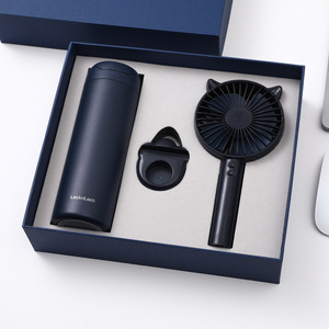 Set de Regalo en Oferta, Bienvenido Verano, Taza con Cierre de Alta Apariencia, Ventilador Pequeño, Creativo, Práctico, Personalizable con Logotipo - Product Image 5