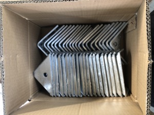 Hot Selling Easy Fixing Hot Dip Galvanized Four Holes Welded Triangular Angle <b>Bracket</b> for Solar Mounting System - Product Image 4