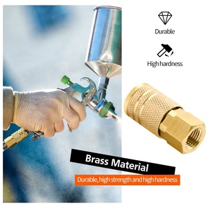 SM Pneumatic <strong>Male</strong> <strong>Quick</strong> Disconnect Connect Push Pull Fit Hose <strong>Coupler</strong> Coupling - Product Image 6