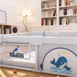 <span class=keywords><strong>Parc</strong></span> de jeu spacieux <span class=keywords><strong>pour</strong></span> bébé avec clôture pliable <span class=keywords><strong>pour</strong></span> tout-petits et bébés, rangement facile et <span class=keywords><strong>espace</strong></span> sécurisé <span class=keywords><strong>pour</strong></span> ramper - Product Image 3