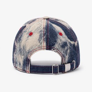 Casquette de baseball en jean à 6 panneaux, personnalisée avec logo, argent brillant, strass haute fréquence, gravure laser, luxe, Gorras - Product Image 4