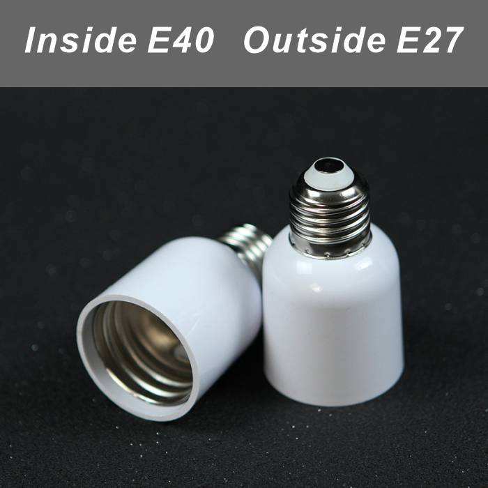 Adaptateur E27 vers E40 en fer