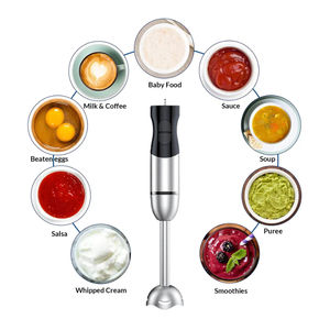 Dos velocidades BL9803A 400W <span class=keywords><strong>batidora</strong></span> eléctrica de mano juego 4 en 1 <span class=keywords><strong>batidora</strong></span> de mano con cuchillas y varilla de acero inoxidable - Product Image 6