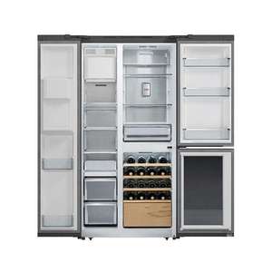 <span class=keywords><strong>Refrigerador</strong></span> con Congelador para Vinos de 543L, Tres Puertas, Acero Inoxidable, Descongelación Automática, Compresor, para Hogar y Hotel - Product Image 4