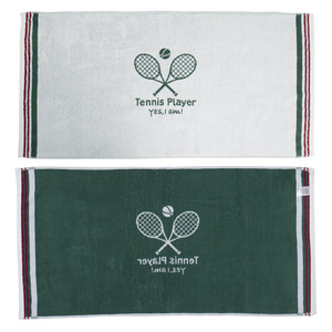 Toalla deportiva de algodón puro de secado rápido, bordado personalizable para jugadores de tenis, para hombres y mujeres, fitness, maratón, correr - Product Image 5