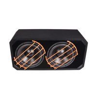 Caisson de basses actif pour voiture avec enceinte, haut-parleur audio pour voiture, 8, 10, 12 pouces, DC 12 V, caisson de basses avec amplificateur