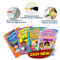 Enfants El Libro Grimorio réutilisable traçable lettres cursives Alphabet livre d'écriture lettre écriture cahier d'exercices