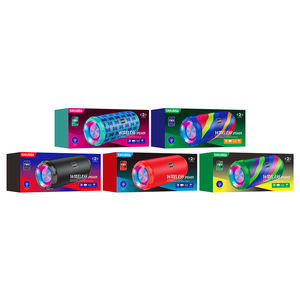 ลำโพงไร้สาย KAKUSIGA ลำโพงคู่/ไดอะแฟรม เสียงรอบทิศทางแบบเรนโบว์ สีสันสดใส สำหรับกีฬา - Product Image 5