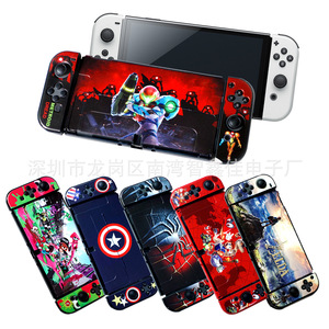 Nintendo <b>Switch</b> OLED Console Protective <b>Case</b> PC Material Colorful Design For Gaming - Product Image 1