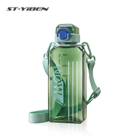 Bouteille d'eau isotherme avec paille, style moderne et simple, pour la gym, vente en gros