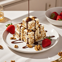 Machine de découpe automatique de nougat à ultrasons Wanlisonic, équipement industriel