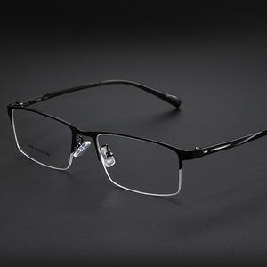 Monturas de Gafas Rectangulares de Media Montura para Hombre Danyang, Ligeras, de Plástico, con Protección Contra Luz Azul 3898 - Product Image 3