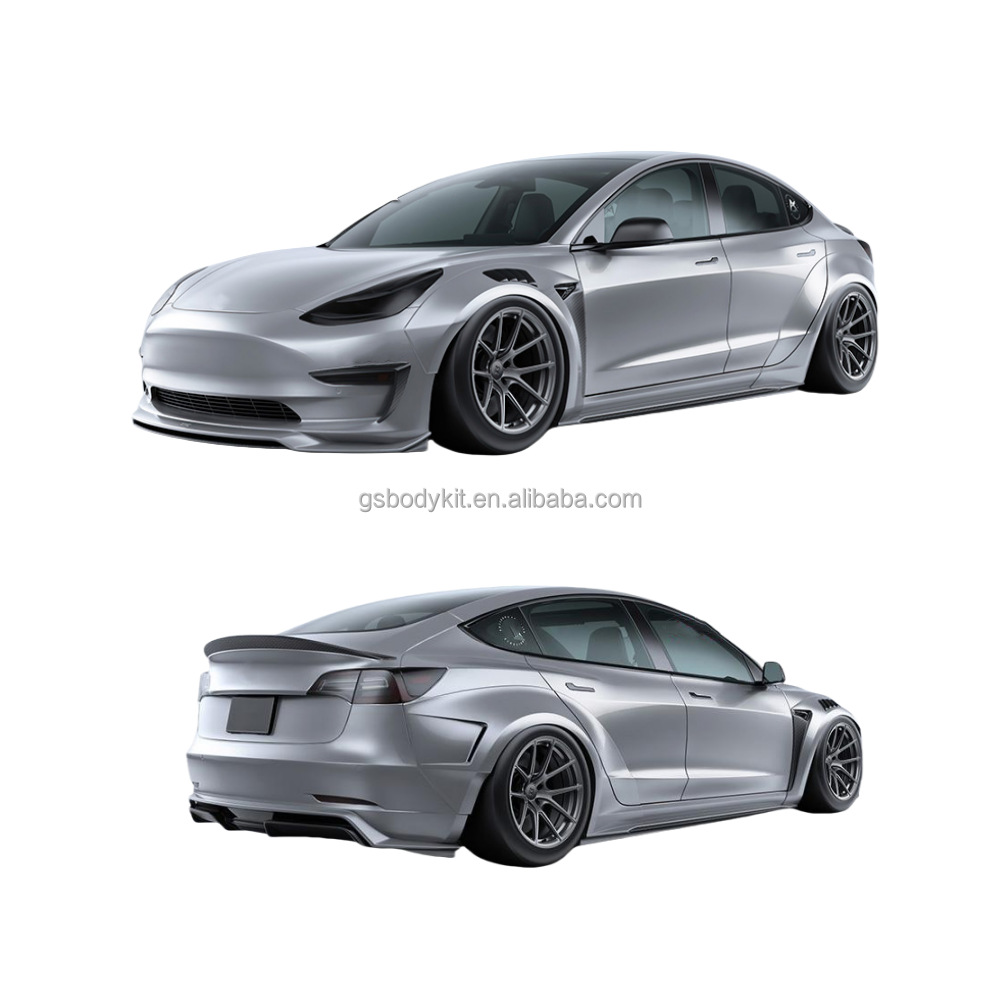 fender flares tesla model 3