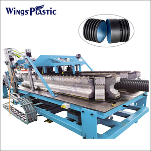 Machine de production de tuyaux corrugués à double paroi en HDPE/PE pour drainage des eaux usées, haute vitesse et automatique - Product Image 5