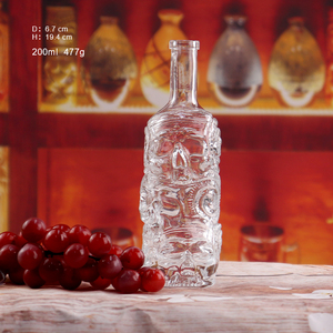 <span class=keywords><strong>750ml</strong></span> 700ml Vòng rỗng Gin <span class=keywords><strong>Vodka</strong></span> Tequila rượu chai thủy tinh nhựa niêm phong cap - Product Image 2