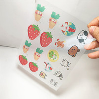 Autocollant transparent personnalisé pour décoration d'anniversaire, logo sur mesure, autocollant amusant pour décoration de mariage 2026, logo personnalisé, décoration comestible pour gâteau