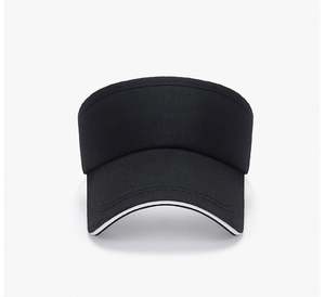 Gorra de Visera Deportiva con Logotipo Bordado Personalizado, de Secado Rápido, Ala Ancha, Transpirable, de Algodón, para Golf y Running - Product Image 3