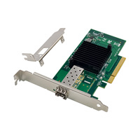 Tarjeta de Red Cableada SQ7316 X520 10Gbps PCIe JL82599EN, NIC de Servidor de Fibra Óptica Single-SFP+, en Stock