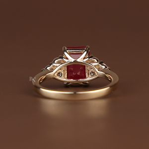 Anillo de Compromiso con Diamante Cultivado en Laboratorio de 2.5 Quilates para Mujer, Joyería Fina Premium en Plata, Oro de 10K, Oro de 14K, Oro de 18K, Anillo de Novia de Lujo - Product Image 2