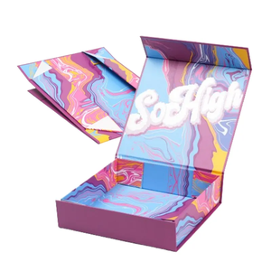 Custom Logo Recyclable Folding Magnetic Gift Box Luxury Foldable <b>Paper</b> Box Rigid Packaging <b>Boxes</b> - Product Image 1