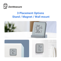 ZenMeasure OEM/ODM Sans fil pour capteur d'hygromètre ABS IP67 avec écran LCD pour la surveillance de l'air Certifié CE RoHS