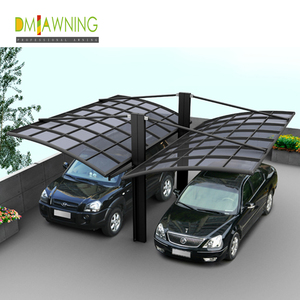 Nuovo Design Moderno per Tettoia in Alluminio per <span class=keywords><strong>Parcheggio</strong></span> Auto, Uso Esterno in Hotel, Stazioni degli Autobus e Giardini - Product Image 1