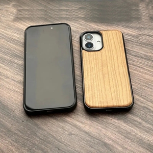 เคสโทรศัพท์ลายไม้ธรรมชาติสำหรับ iPhone 17 Pro Series เคสโทรศัพท์ TPU ไม้วอลนัทแท้สำหรับ iPhone 16 15 14 <span class=keywords><strong>13</strong></span> - Product Image 5