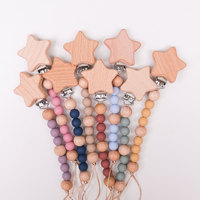 Pendentif en bois de hêtre avec logo personnalisé, étiquette personnalisée, cordon anti-perte pour sacs à dos, bouteilles d'eau, décorations en bois, sucette, cordon anti-perte