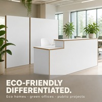 Panneau de fibres à densité moyenne E0 respectueux de l'environnement, 1220*2440 mm, utilisé pour la décoration de meubles écologiques