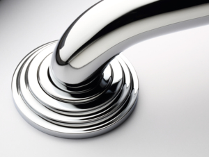 high quality Chrome plated 12 inch grab bar handle <b>bathtub</b> handle bath grab bar - Product Image 2