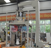 YB-420Z automatique VFFS Machine d'emballage de granulés Peseur multi-têtes pour collations Riz d'arachide Pomme de terre Banane Chips Graines de tournesol