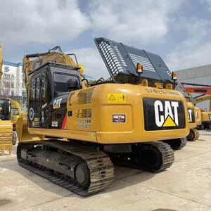 Mini-excavatrice sur chenilles Caterpillar CAT325D d'occasion de 25 tonnes, certifiée EPA CE, pièces d'origine, moteur Cat C7, modèle 2024, 1 an - Product Image 4