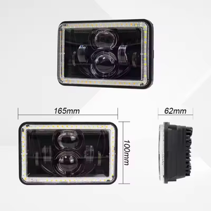 4x6 pulgadas de alta potencia 50W <span class=keywords><strong>LED</strong></span> coche <span class=keywords><strong>focos</strong></span> cuadrados rectangulares 12V 24V faros para Jeep camión para Ford Probe Chevy-Nuevo - Product Image 4