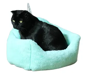 2022新设计宠物长凳座椅保暖柔软深度睡眠猫狗床防滑加热宠物床