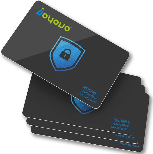 RFID Blocking Card Protection Safe RFID Card Wallet Shield Protector Blocker