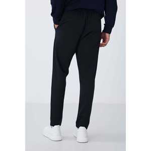 กางเกงวอร์มผู้ชายทรงมาตรฐานผ้าฝ้าย 100% เฟรนช์เทอร์รี่ ระบายอากาศได้ดี รุ่น 82155 สีคราม - Product Image 1