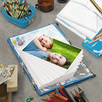 2026 panas berkilau tinggi Inkjet Cast Coated A3 kertas foto 190G 1-20 lembar/paket