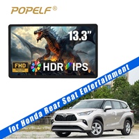 Moniteur d'appuie-tête Android 13 pour voiture, écran TV de voiture avec support de téléphone, lien miroir sans fil, écran tactile pour Denza BYD Trumpchi
