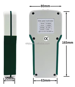 1800W LCD Display Smart MPPT Testeur de panneau solaire Compteur Systèmes d'énergie Panneaux solaires Test de COV Testeur <span class=keywords><strong>PV</strong></span> - Product Image 3