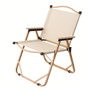 Chaise de camping pliable personnalisée de haute qualité, légère et portable, avec logo personnalisé, en métal, pour pique-niques en plein air - Product Image 3